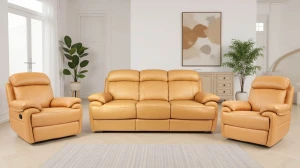 Komplet wypoczynkowy z funkcją spania i funkcją relax Orlando 3+1+1