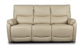Sofa skórzana wypoczynkowa Florida z funkcją relax w kolorze cappuccino 2469