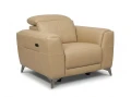 Nowoczesny fotel skórzany Milano z elektryczną funkcją relax zapewnia wyjątkową wygodę, ergonomiczne podparcie oraz elegancki wygląd.