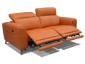 Elegancka sofa skórzana Milano do nowoczesnego salonu, oferująca wygodę, trwałość i zaawansowany system relaksu.