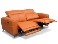 Skórzana sofa Milano z elektrycznym mechanizmem rozkładania, stworzona dla osób ceniących luksus, wygodę i nowoczesny design.