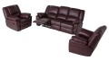 Zestaw wypoczynkowy 3+1+1 model ALABAMA firmy Bostonsofa; kolor burgund