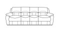 4-osobowa sofa do kina domowego Home Cinema marki Bostonsofa
