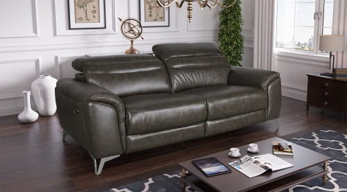 Miami - sofa relaks 3 osobowa sterowana elektrycznie, kolor szarobrązowy 6201