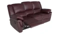 3-osobowa sofa Relax ALABAMA firmy Bostonsofa; kolor burgund