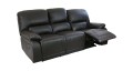 Trzyosobowa sofa Alaska z funkcją relax; kolor ciemny brąz