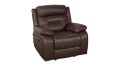 Fotel wypoczynkowy Denver firmy Bostonsofa, kolor czekoladowy  (0309)
