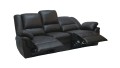 3-osobowa sofa wypoczynkowa Alabama z funkcją relax; kolor ciemny brąz