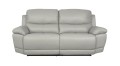 Sofa skórzana 3-osobowa Montana z funkcją relaks w kolorze popielaty (3586)