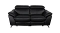 Sofa elektryczny relaks Chicago, kolor czarny 113