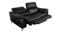 Sofa elektryczny relaks Chicago, kolor czarny 113