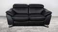 Sofa elektryczny relaks Chicago, kolor czarny 113