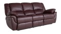 3-osobowa sofa Relax ALABAMA firmy Bostonsofa; kolor burgund