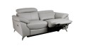 Chicago - sofa 2 osobowa relaks sterowana elektrycznie, kolor popiel 3586