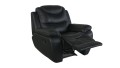 Fotel Relax sterowany elektrycznie NEVADA od firmy Bostonsofa; kolor czarny