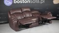 Sofa z funkcjami relax Boston, burgund