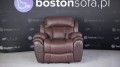 Telewizyjny fotel z funkcją relaks Boston, burgund