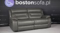 Wygodna sofa Denver z funkcją relaksu, kolor ciemnoszary 2033