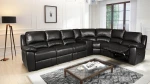 Skórzany narożnik z funkcją relax Home Cinema