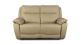 sofa ze skóry z funkcją relax, model Atlanta, kolor cappuccino 2469