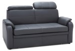 Sofa skórzana z funkcją spania Amber