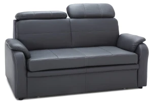 Sofa skórzana z funkcją spania Amber