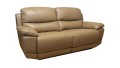 Wygodna sofa skórzana Montana; kolor mocca