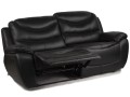 3-osobowa sofa Relax model NEVADA firmy Bostonsofa; kolor czarny