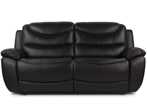 Sofa 3-osobowa NEVADA z funkcją relaks od firmy Bostonsofa; kolor czarny