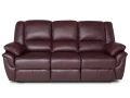3-osobowa sofa Relax ALABAMA firmy Bostonsofa; kolor burgund
