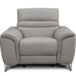 Fotel skórzany, elektryczna funkcja relax, Miami