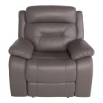 Fotel skórzany, elektryczna funkcja relax, Denver