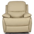 Fotel relax obrotowy i bujany Portland. Kolor cappuccino 2469.