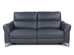 Sofa skórzana 3 osobowa z elektryczną funkcją relax Brooklyn