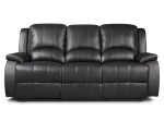Sofa skórzana 3 osobowa z funkcją relax L.A