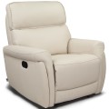 Fotel skórzany Dallas z funkcją relax