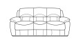 3-osobowa sofa kinowa Home Cinema