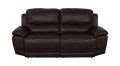 Sofa skórzana 3-osobowa Montana z funkcją relaks w kolorze ciemny brąz (5009)