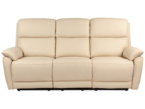 sofa wypoczynkowa skórzana 3-osobowa Arizona z funkcją relax