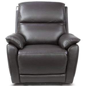 Fotel skórzany, elektryczna funkcja relax, Arizona