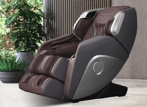 Fotel masujący I-ZEN MONISO, ciemny brąz, model powystawowy