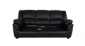 Alabama Sofa trzyosobowa z funkcją spania, ciemny brąz 5009