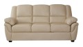 Skórzana sofa Alabama z funkcją spania; kolor beż