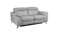 Chicago - sofa 2 osobowa relaks sterowana elektrycznie, kolor popiel 3586