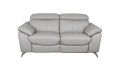 Chicago - sofa 2 osobowa relaks sterowana elektrycznie, kolor popiel 3586