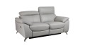 Chicago - sofa 2 osobowa relaks sterowana elektrycznie, kolor popiel 3586