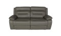 Sofa skórzana Denver firmy Bostonsofa; kolor szary