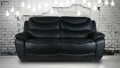 3-osobowa ekskluzywna sofa skórzana Nevada TV relaks