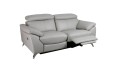 Chicago - sofa 2 osobowa relaks sterowana elektrycznie, kolor popiel 3586