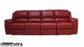 Mebel kinowy Home Cinema firmy Bostonsofa - 4 siedziska relax